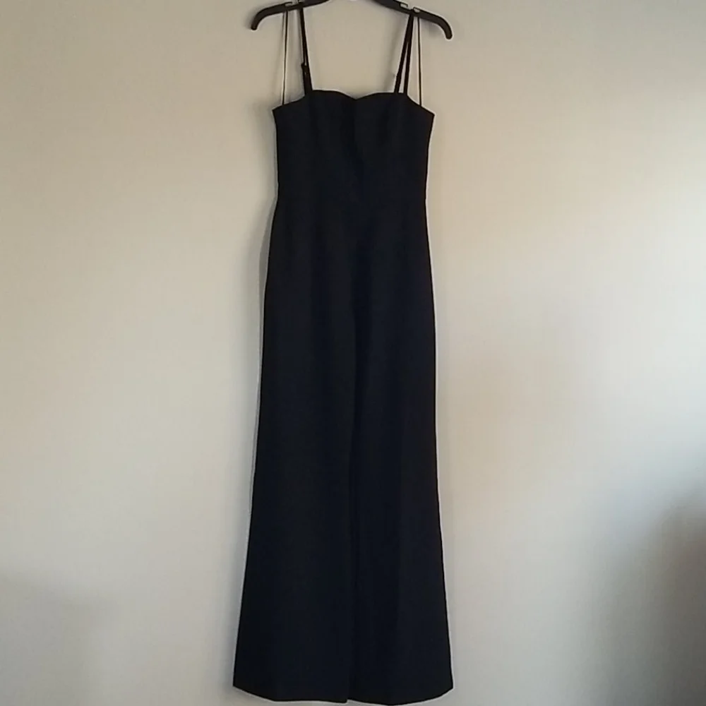 French Connection Sweetheart Flared Leg Jumpsuit 2 - Picture 12 of 16